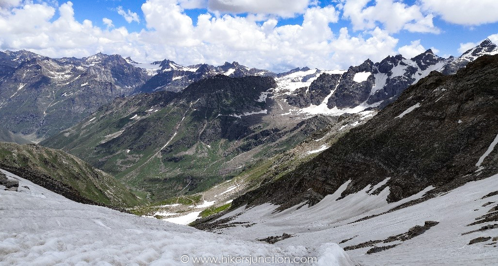 View of guzair valley (astore) from shounter pass